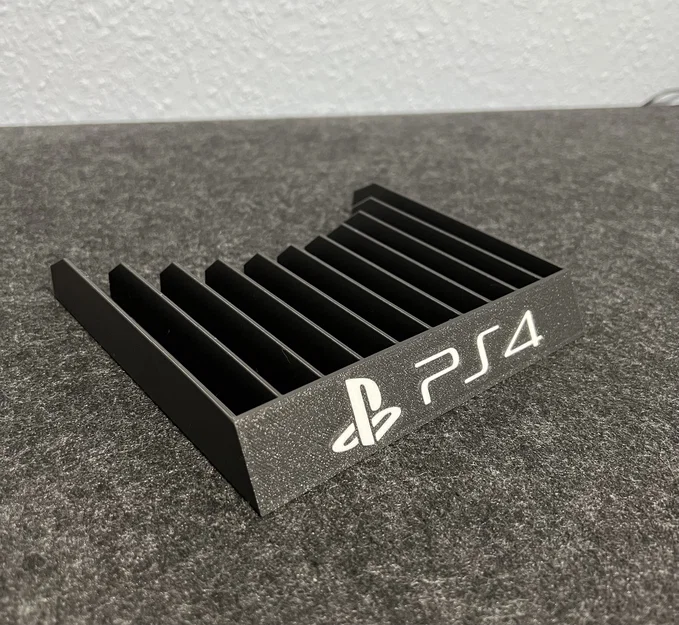 Kệ đựng đĩa game PS4 có logo tích hợp - Image 1