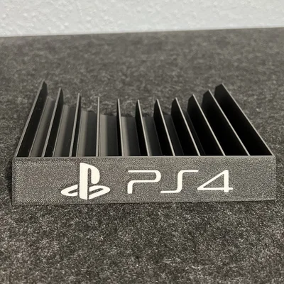 Kệ đựng đĩa game PS4 có logo tích hợp