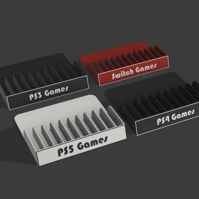 Giá đỡ/Trưng bày đĩa game cho PS5, PS4, PS3 và Nintendo Switch