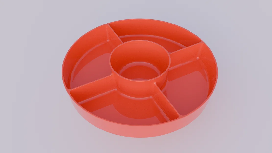 Đĩa đựng đồ ăn vặt - Image 2