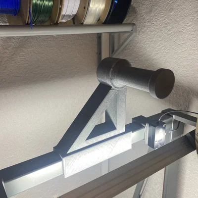 Ender 3 V3 Plus - Ngàm kẹp cuộn nhựa gắn trên đầu