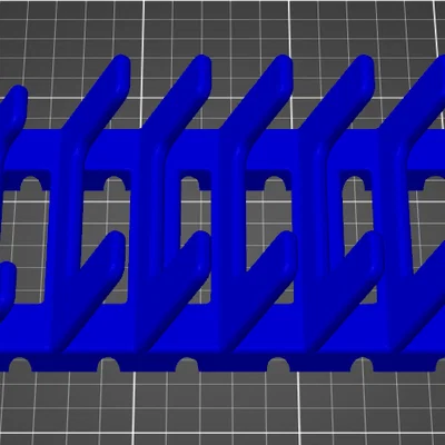 Trạm sạc đa năng 8 khe cho điện thoại và máy tính bảng in 3D