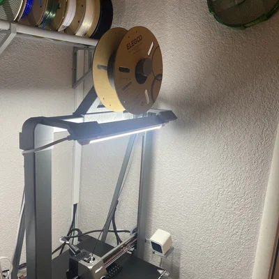 Ender 3 V3 Plus - Ngàm kẹp cuộn nhựa gắn trên đầu