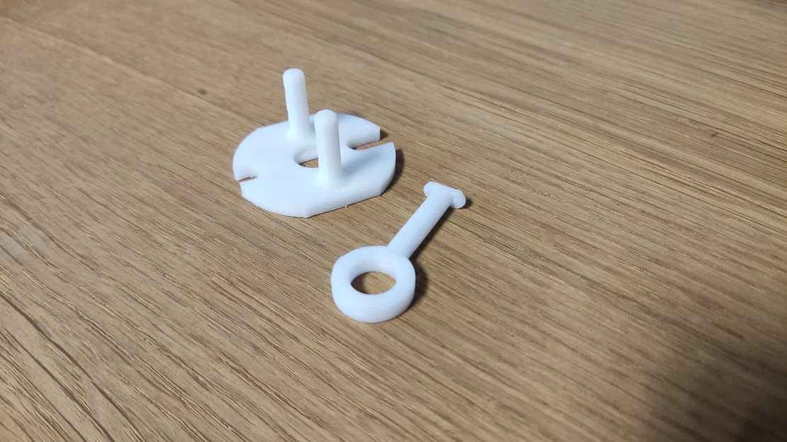 Nắp đậy ổ cắm điện chuẩn EU an toàn cho bé (3D Print) - Image 2