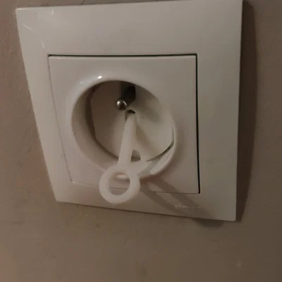 Nắp đậy ổ cắm điện chuẩn EU an toàn cho bé (3D Print)