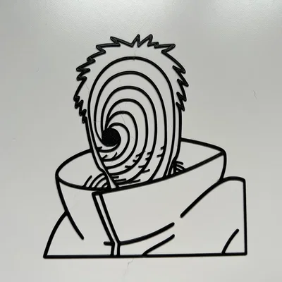 Tranh treo tường 3D Tobi (Naruto) - Mẫu in trang trí phòng cực chất