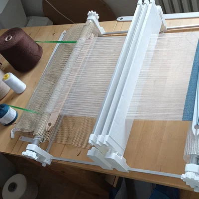 DF Loom: Khung cửi dệt cầm tay (Rigid Heddle Loom) đơn giản và linh hoạt