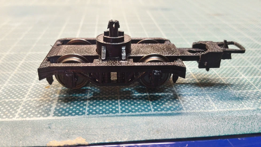 Bộ khung gầm bogie cho mô hình tàu hỏa tỷ lệ H0 1:87 - Image 2