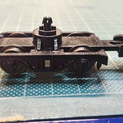 Bộ khung gầm bogie cho mô hình tàu hỏa tỷ lệ H0 1:87