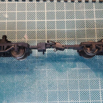 Bộ khung gầm bogie cho mô hình tàu hỏa tỷ lệ H0 1:87