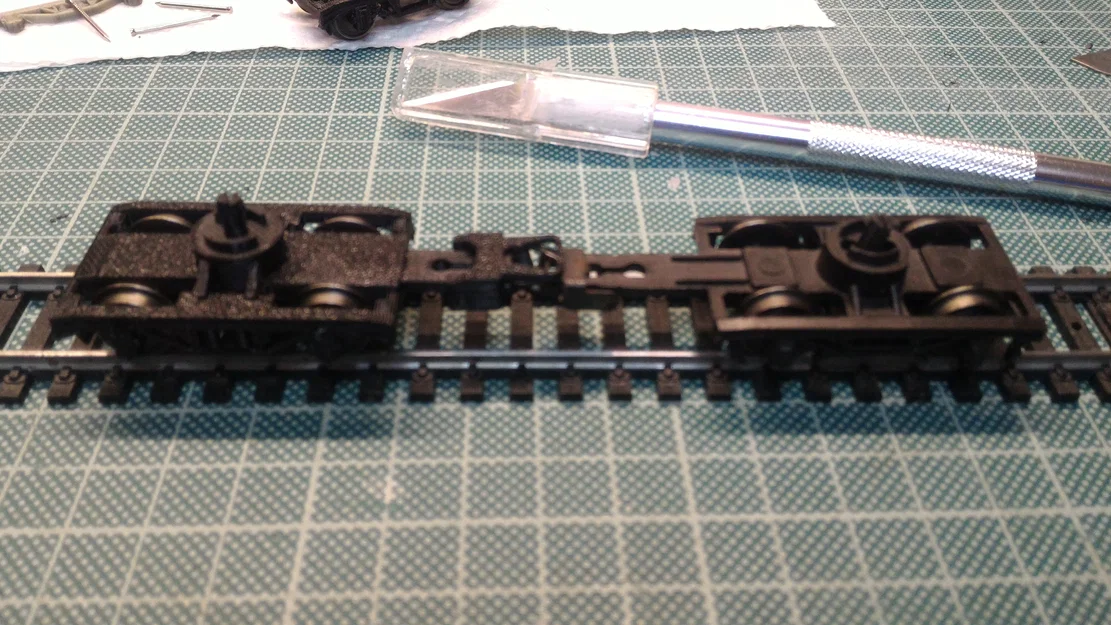 Bộ khung gầm bogie cho mô hình tàu hỏa tỷ lệ H0 1:87 - Image 5