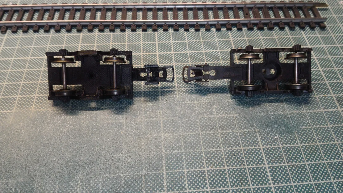 Bộ khung gầm bogie cho mô hình tàu hỏa tỷ lệ H0 1:87 - Image 6