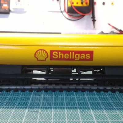 Toa xe bồn SHELL tỉ lệ H0 1:87