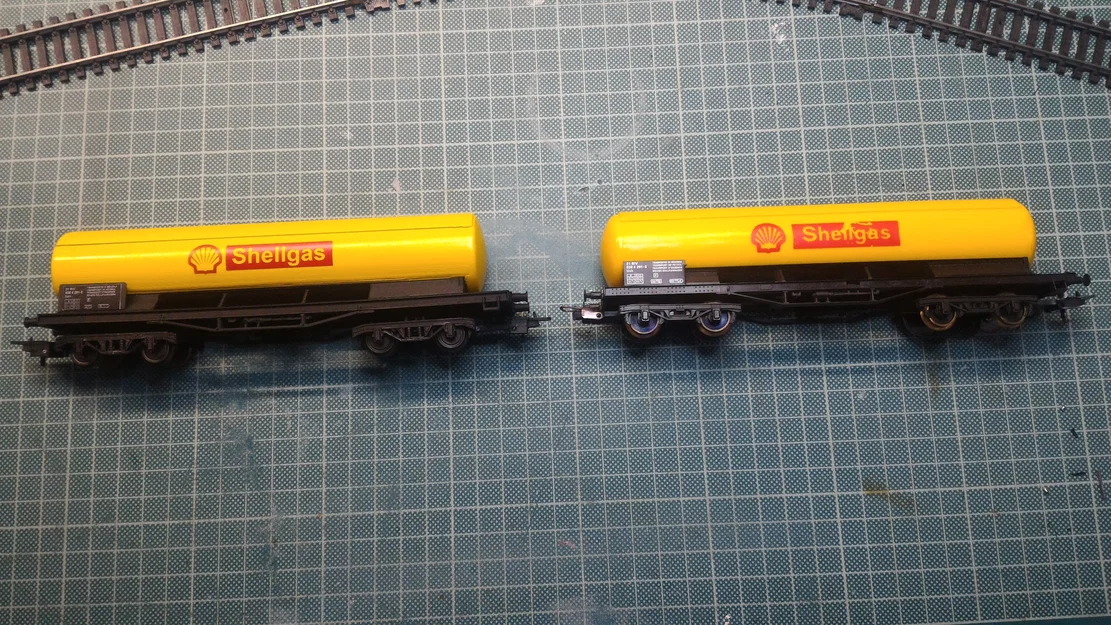 Toa xe bồn SHELL tỉ lệ H0 1:87 - Image 7