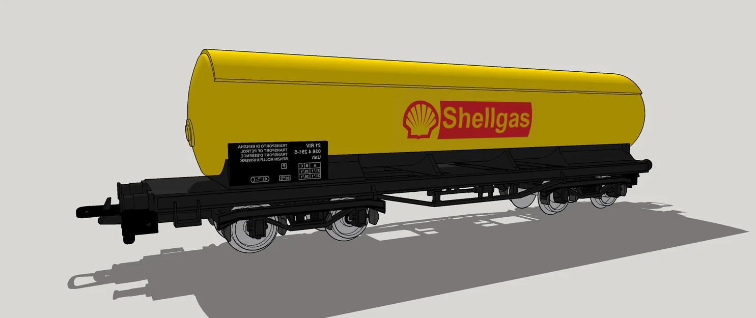 Toa xe bồn SHELL tỉ lệ H0 1:87 - Image 10