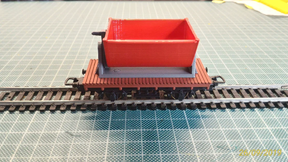 Mô hình toa chở than H0 1:87 Scale DB hopper - Image 1