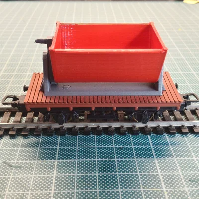 Mô hình toa chở than H0 1:87 Scale DB hopper