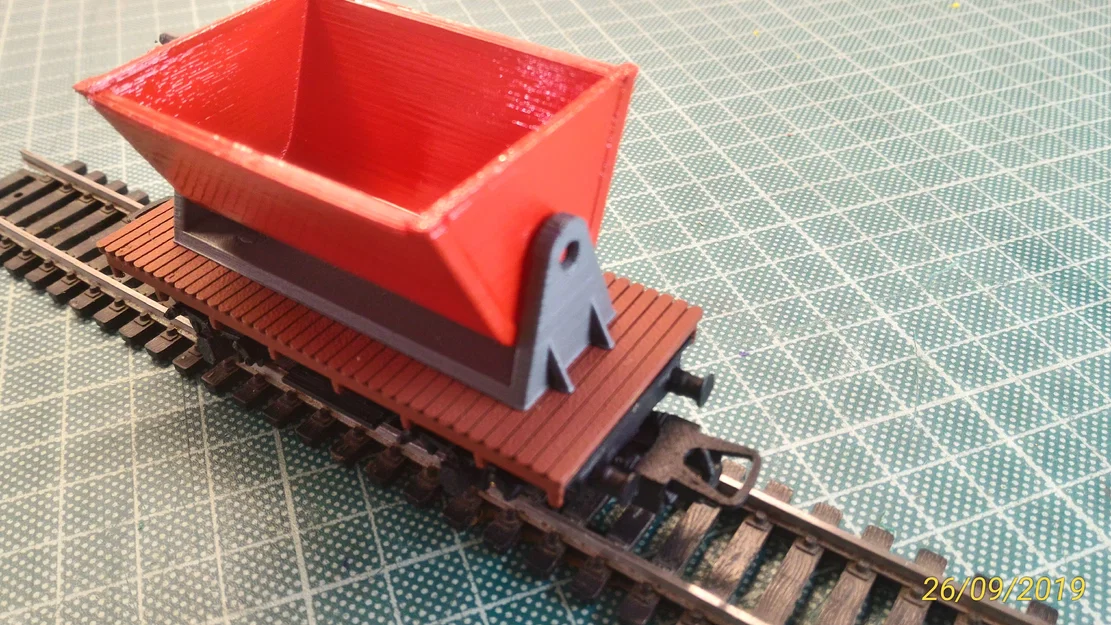 Mô hình toa chở than H0 1:87 Scale DB hopper - Image 6