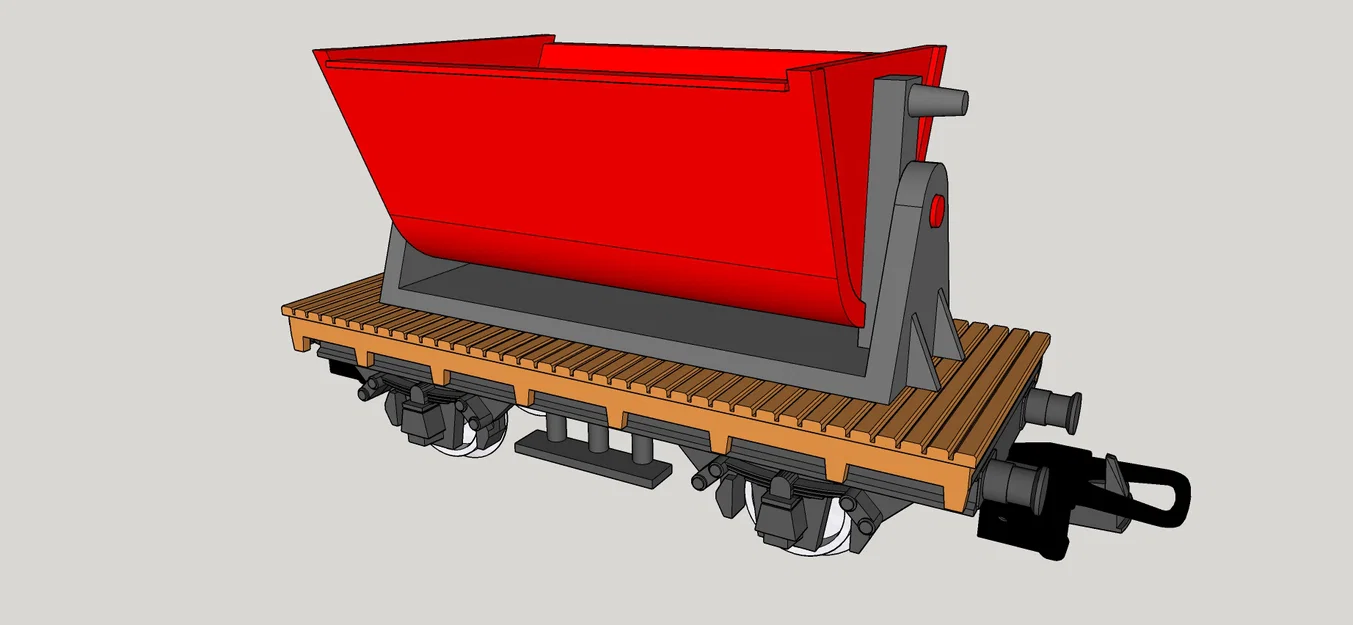 Mô hình toa chở than H0 1:87 Scale DB hopper - Image 9