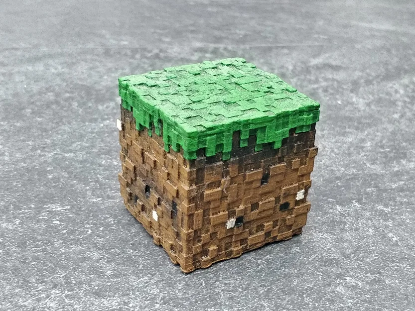 Hộp Quà Minecraft Grass Block - Image 1