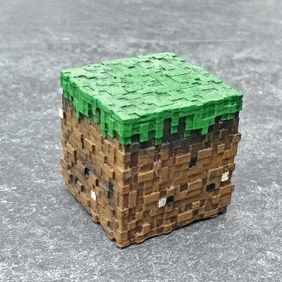 Hộp Quà Minecraft Grass Block