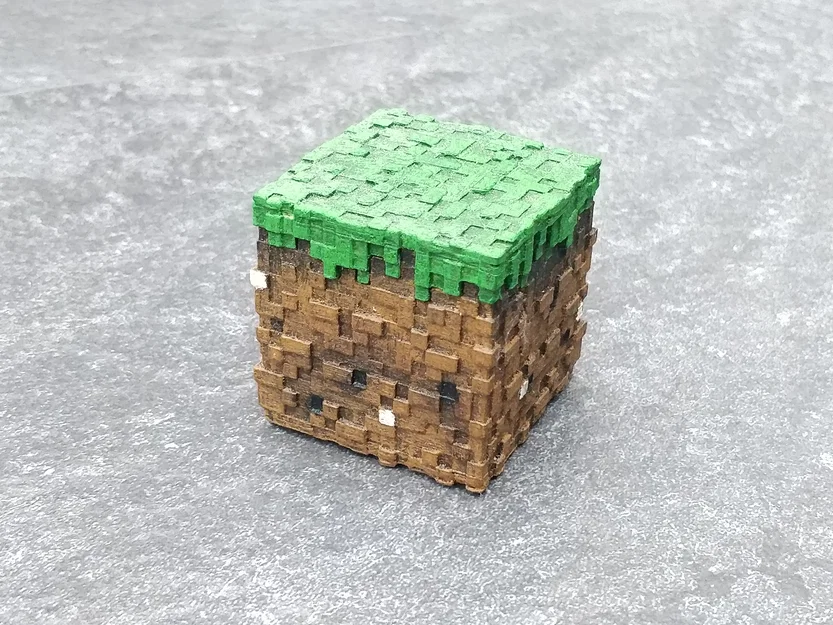Hộp Quà Minecraft Grass Block - Image 3