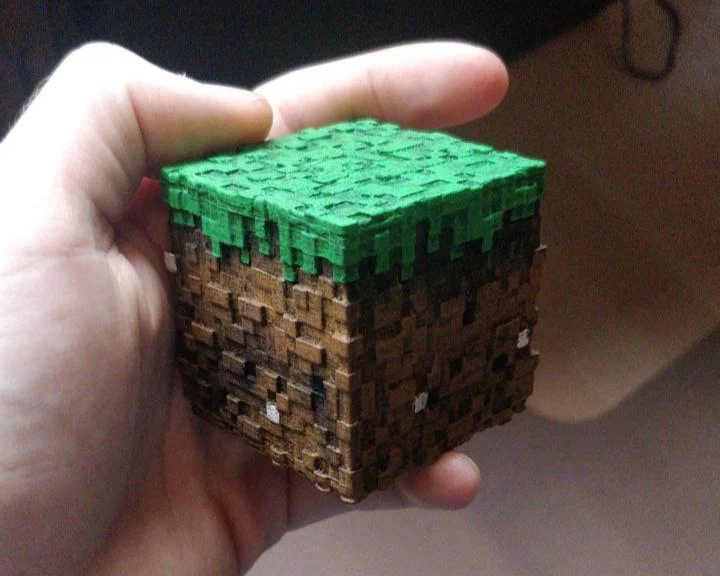Hộp Quà Minecraft Grass Block - Image 4