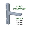 Móc treo bảng pegboard Euro hiệu Küpper - Thumbnail 1