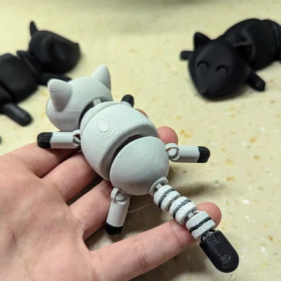 Gấu trúc khớp nối đáng yêu (Cute Articulated Racoons)