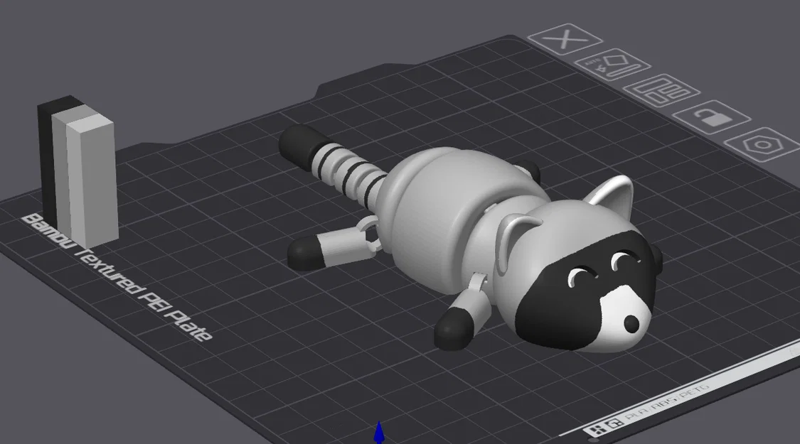 Gấu trúc khớp nối đáng yêu (Cute Articulated Racoons) - Image 4