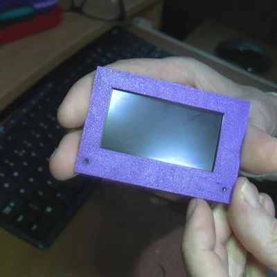 Template gắn màn hình 2.42 inch