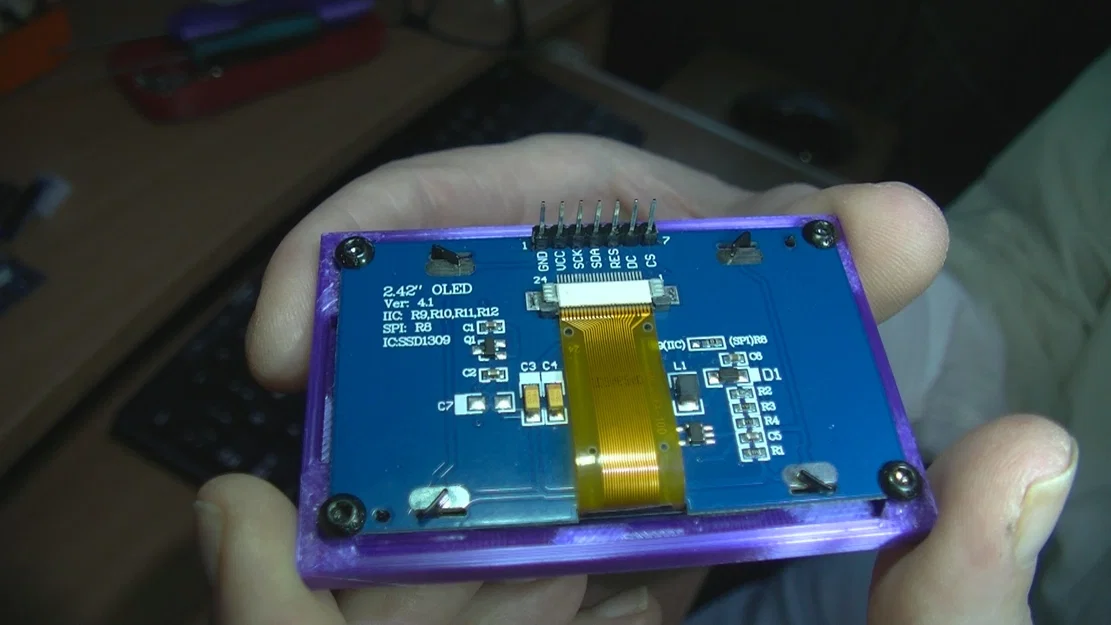 Template gắn màn hình 2.42 inch - Image 2