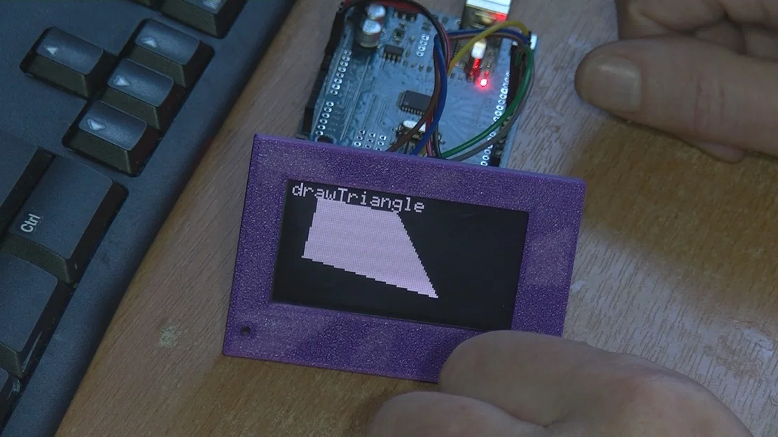 Template gắn màn hình 2.42 inch - Image 4