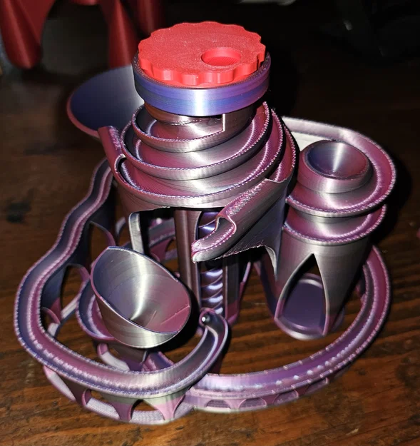 Mô hình đồ chơi Marble Run 2 cải tiến - Đường chạy bi 3D cực vui - Image 1