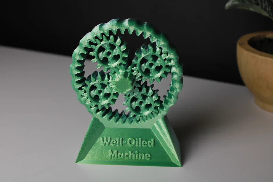 Cúp Cơ Khí Well-Oiled Machine - Image 2