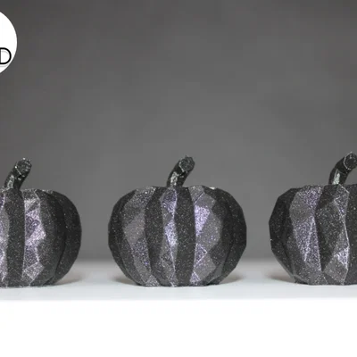 Bí Ngô Low Poly (Low Poly Pumpkins)