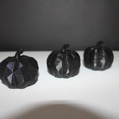 Bí Ngô Low Poly (Low Poly Pumpkins)
