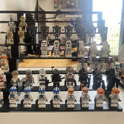 Kệ Trưng Bày Nhân Vật Lego (Lego Figure Grandstand) - In 3D Dễ Dàng