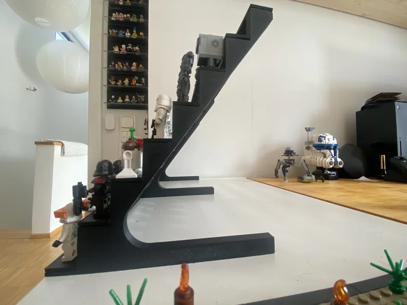 Kệ Trưng Bày Nhân Vật Lego (Lego Figure Grandstand) - In 3D Dễ Dàng - Image 3