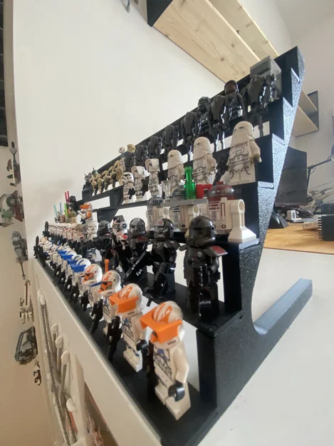 Kệ Trưng Bày Nhân Vật Lego (Lego Figure Grandstand) - In 3D Dễ Dàng - Image 4