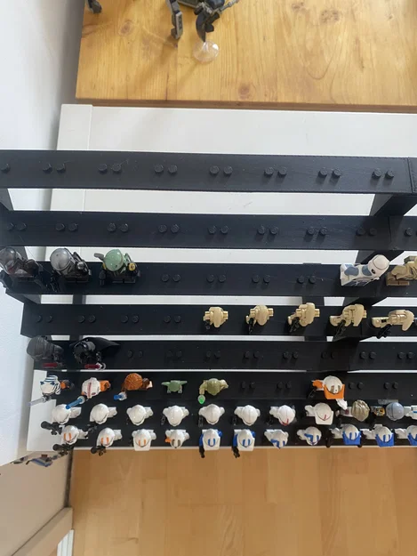 Kệ Trưng Bày Nhân Vật Lego (Lego Figure Grandstand) - In 3D Dễ Dàng - Image 5