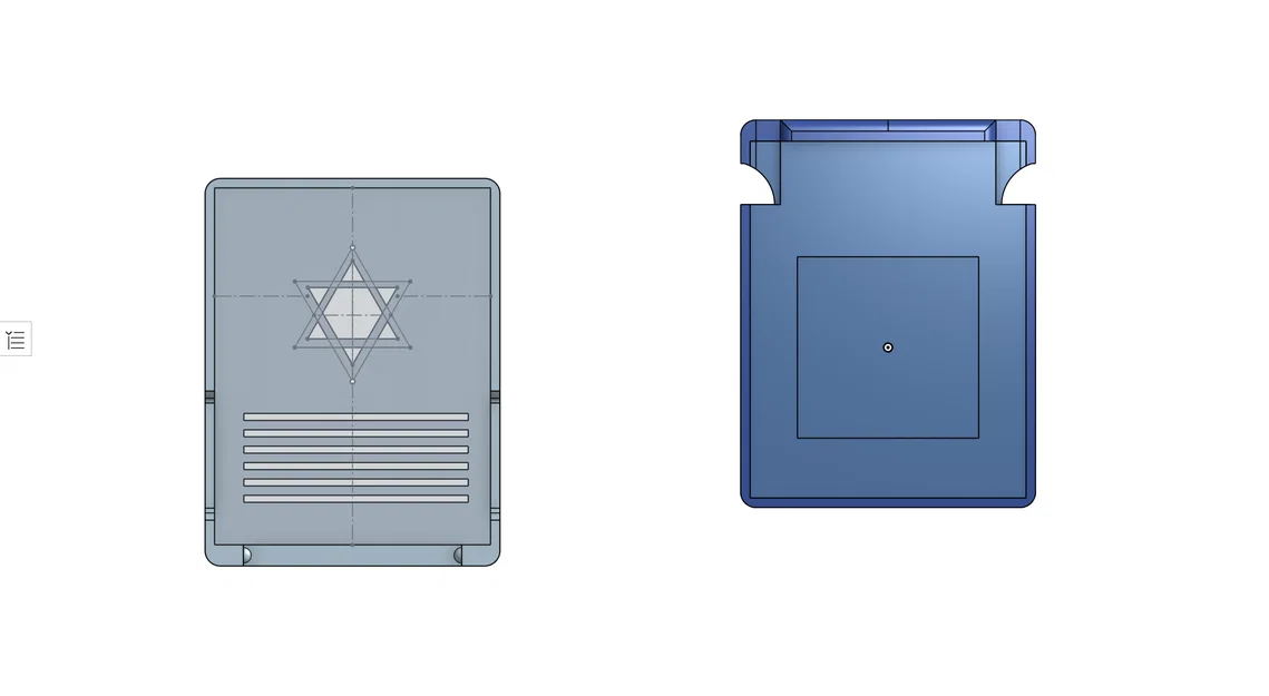 Mẫu in 3D Hộp đựng Tefillin Yad và Rosh size 34 chất lượng cao - Image 8