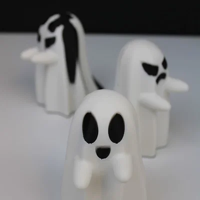 Ghosties - Bộ ma gia đình - In Dual Color cho máy Single Extruder