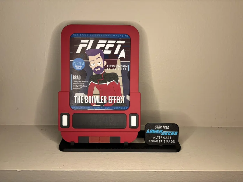 Mô hình PADD màu đỏ từ Star Trek: Lower Decks - Image 1