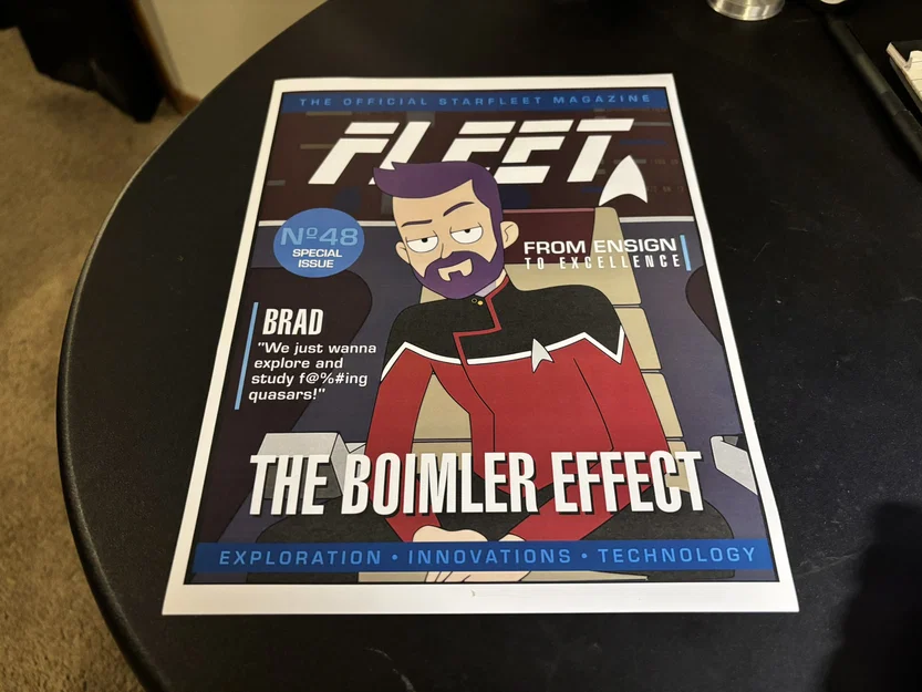 Mô hình PADD màu đỏ từ Star Trek: Lower Decks - Image 3