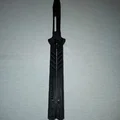 Mô hình dao bướm Butterfly Knife 3D - Đạo cụ tập luyện an toàn - Thumbnail 1