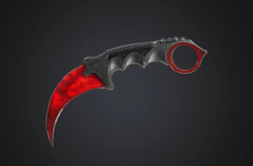Mô hình dao Karambit chuẩn CS:GO - File in 3D chất lượng cao - Image 1