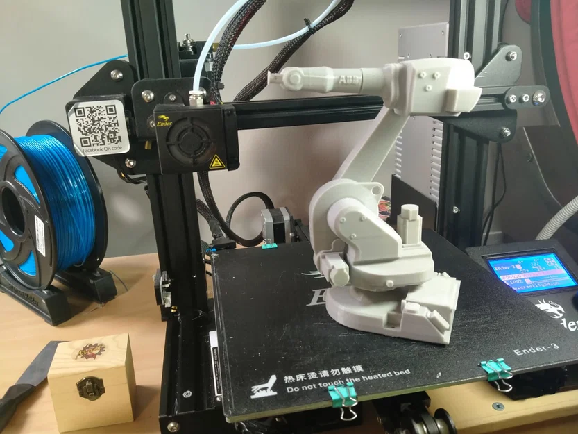 Mô hình robot công nghiệp ABB IRB 1600 in 3D chi tiết - Image 5