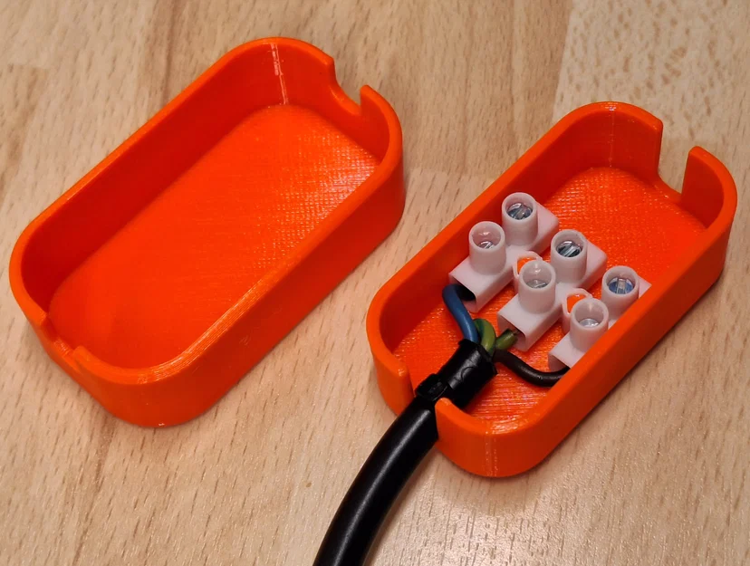 Hộp bảo vệ cầu đấu dây 3 lõi (Snap fit) - Image 1