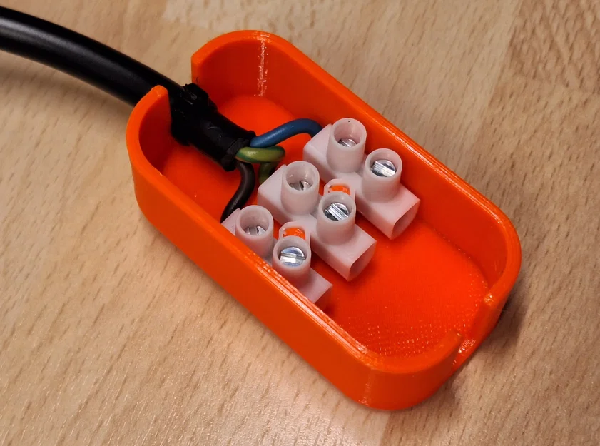 Hộp bảo vệ cầu đấu dây 3 lõi (Snap fit) - Image 2